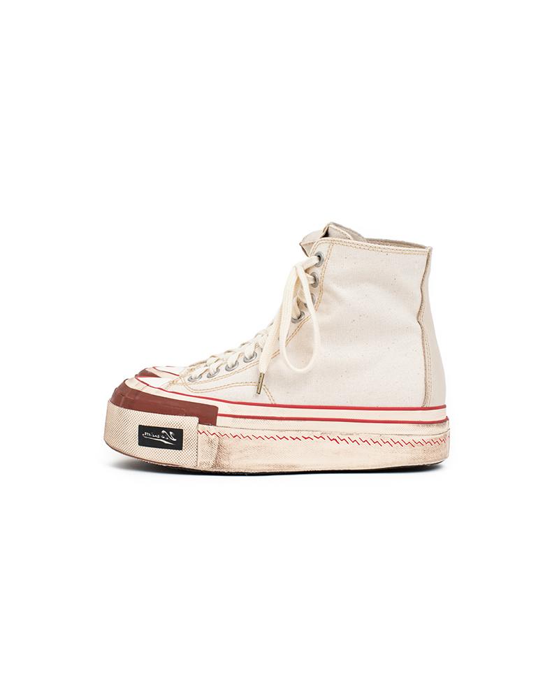 かわいい！ visvim SKAGWAY HI PATTEN IVORY ビズビム スニーカー US10